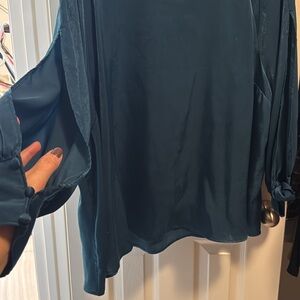 Elegant Teal Women's Top